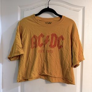 AC/DC Cropped T-Shirt